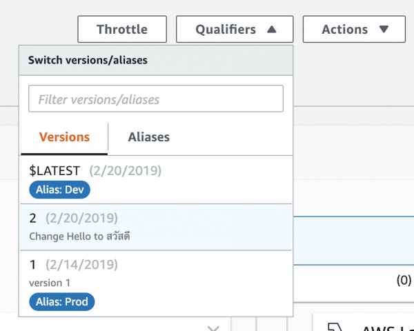 4 วิธีจัดการ Versioning และ Environment ของ AWS Lambda Function โดยไม่ ...
