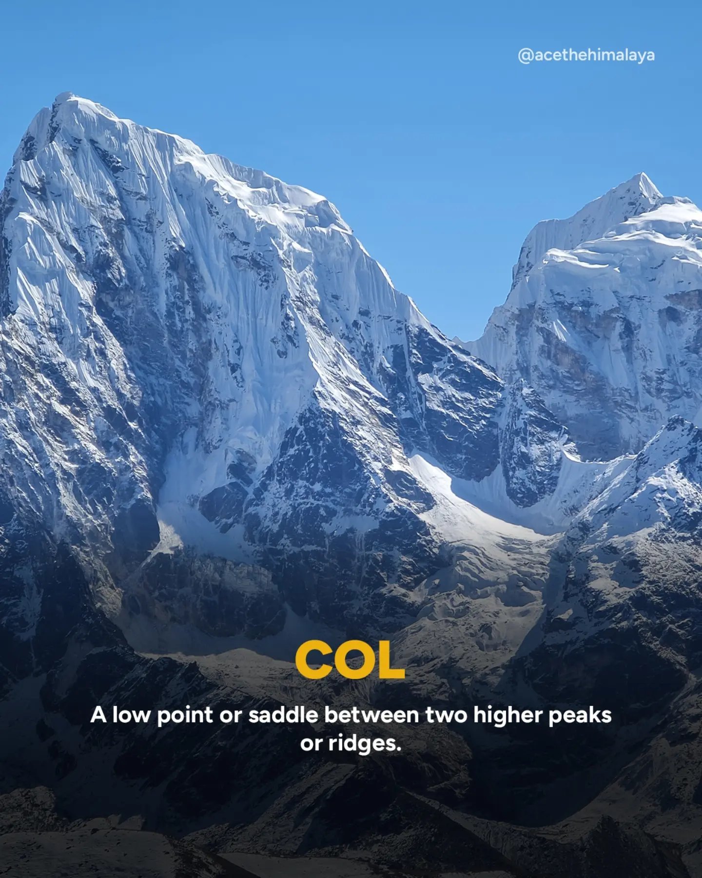 ภาพอธิบายคำว่า Col